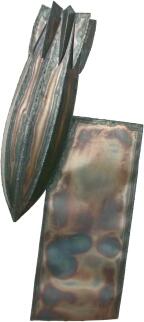 Hadlind - Gefäßskulptur aus Stahl