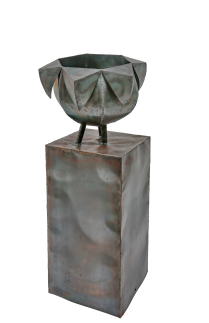 Raginlind - Gefäßskulptur aus Stahl