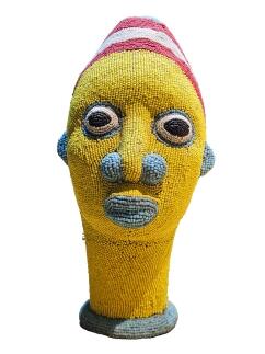 Bamileke Perlenkopf (gelb)