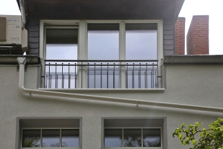 Franz. Balkon, verzinkt und lackiert