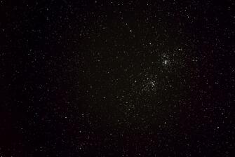 Der Doppelsternaufen NGC884 und NGC869 am 22.11.12